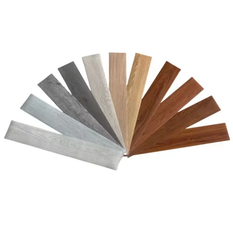 wood texture of pvc tile flooring